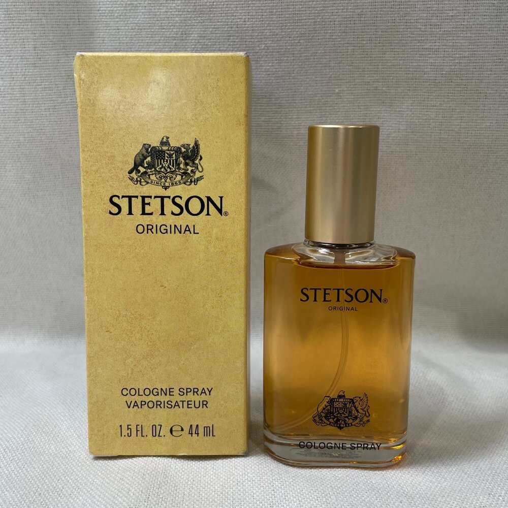Stetson Men's Original Cologne Spray Classic American West Rugged Wood 1.5 fl oz